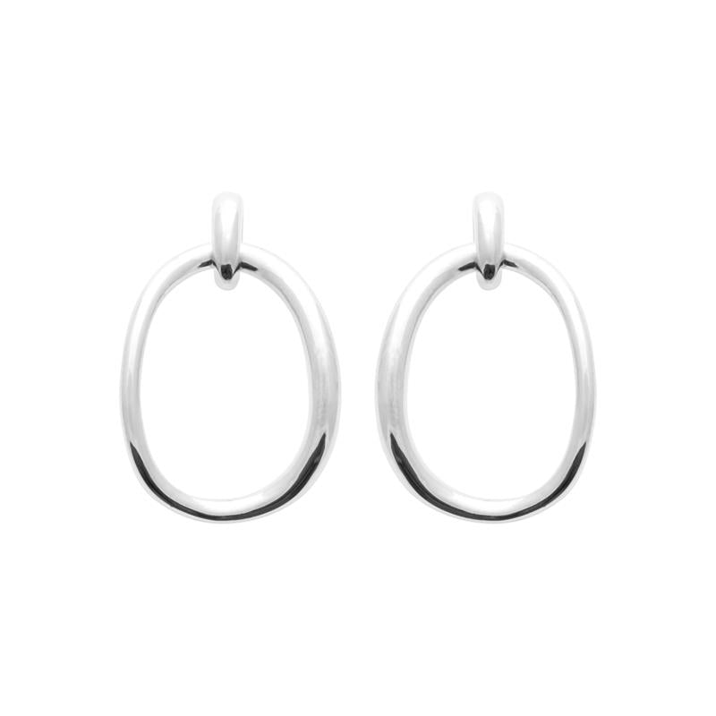 Coque de Nacre Boucles d'oreilles pendantes argent 73051100