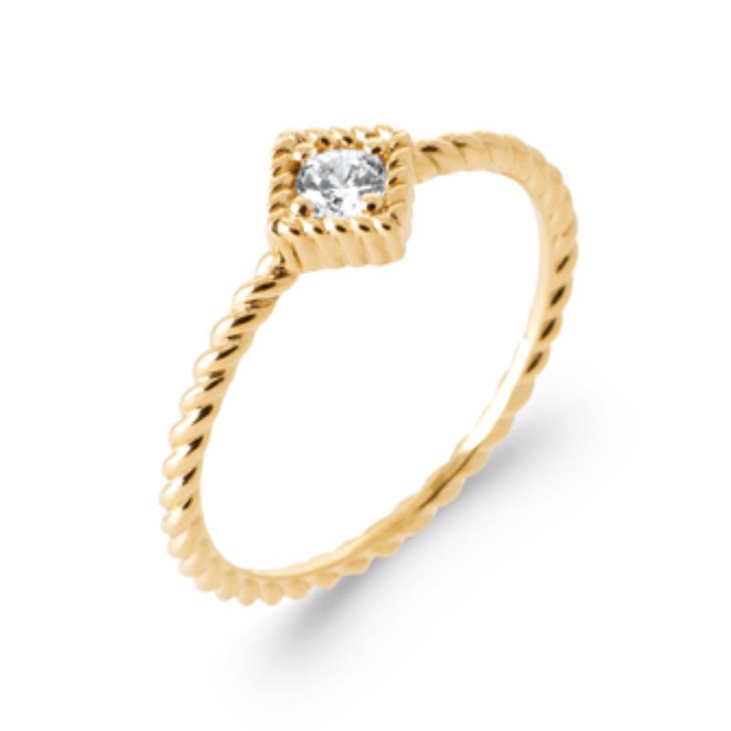 Coque de Nacre Bague plaqué or 2939610