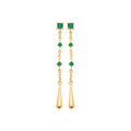 Coque de Nacre Boucles d'oreilles pendantes plaqué or 23066250