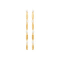 Coque de Nacre Boucles d'oreilles pendantes plaqué or 23053910
