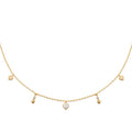 Coque de Nacre Collier plaqué or 974318