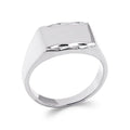 Coque de Nacre Chevalière argent 1019100