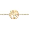 Coque de Nacre Bracelet plaqué or 922091