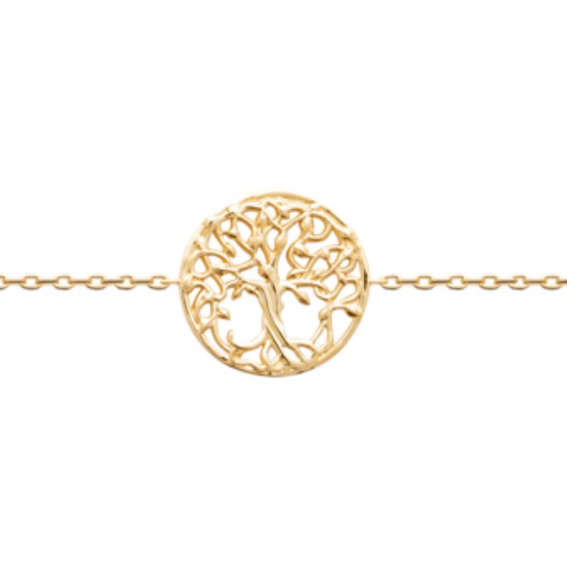 Coque de Nacre Bracelet plaqué or 922091