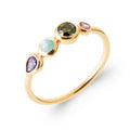 Coque de Nacre Bague plaqué or 20000205