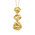 Coque de Nacre Collier acier doré 312383