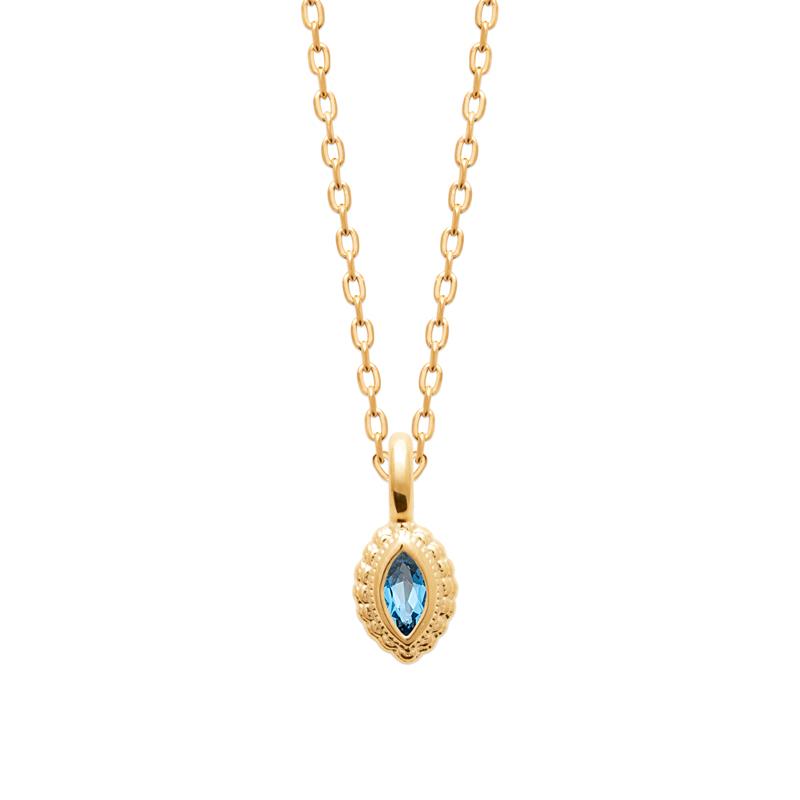 Coque de Nacre Pendentif plaqué or 974277