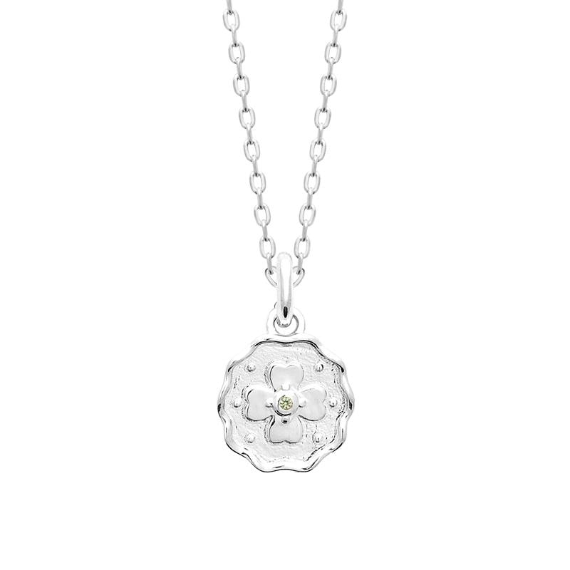 Coque de Nacre Collier argent 874410