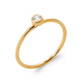 Coque de Nacre Bague plaqué or 2926310