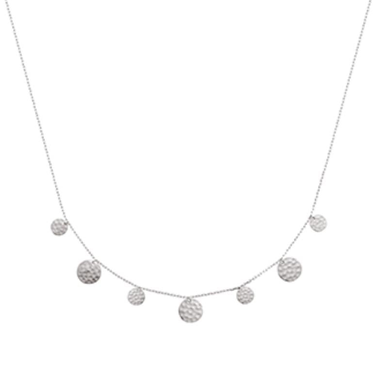 Coque de Nacre Collier argent 721642