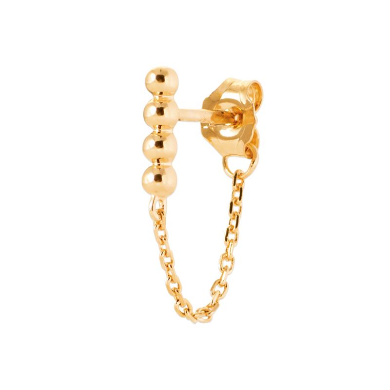 Coque de Nacre Boucle d'oreille à l'unité plaqué or 23057900U