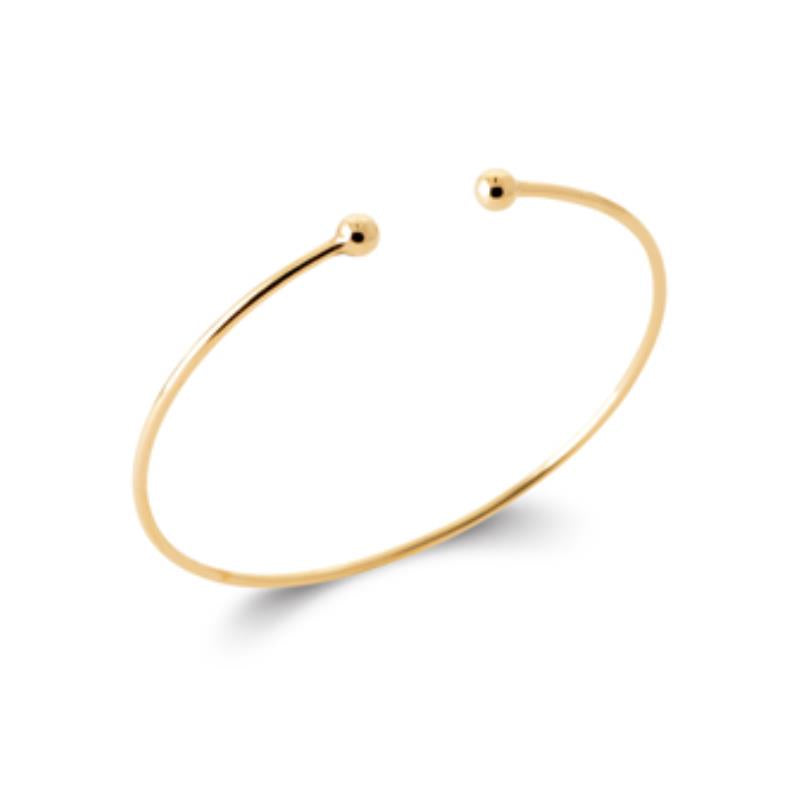 Coque de Nacre Bracelet jonc plaqué or 921329
