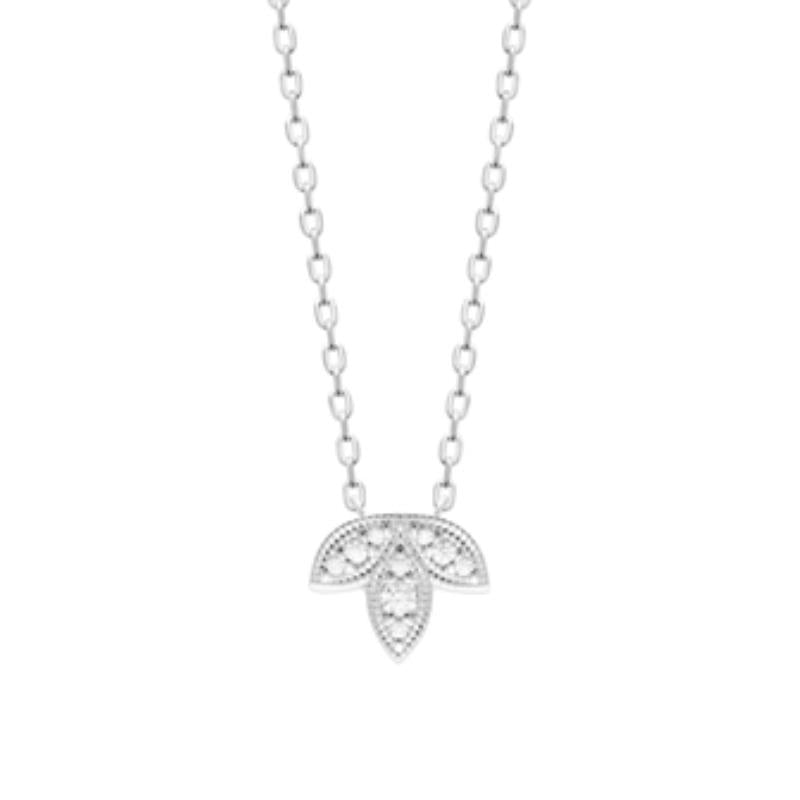 Coque de Nacre Chaîne argent 874116