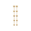 Coque de Nacre Boucles d'oreilles pendantes plaqué or 23014600
