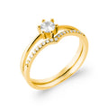 Coque de Nacre Bague plaqué or 2993710