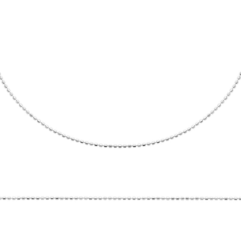 Coque de Nacre Chaîne argent 722211