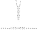 Coque de Nacre Collier argent 874101