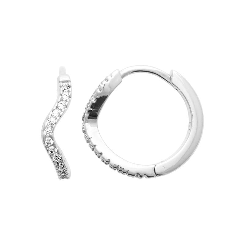 Coque de Nacre Créoles argent 1682810