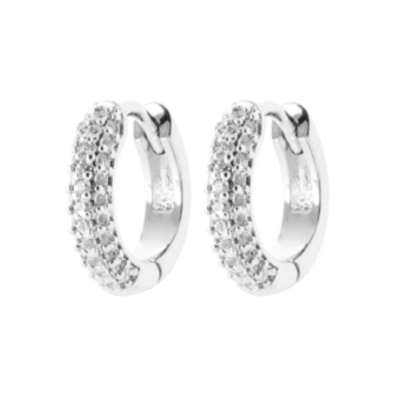 Coque de Nacre Créoles argent 1668910