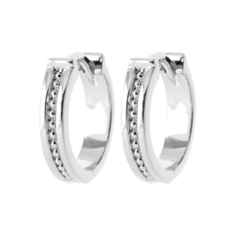 Coque de Nacre Créoles argent 7655300