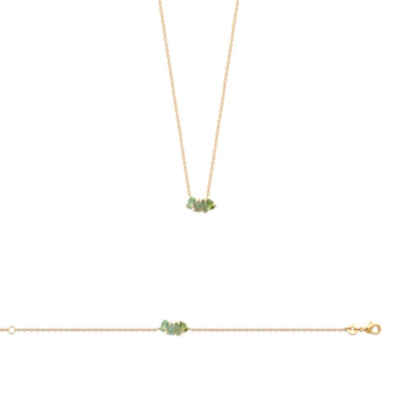 Coque de Nacre Collier plaqué or 973822