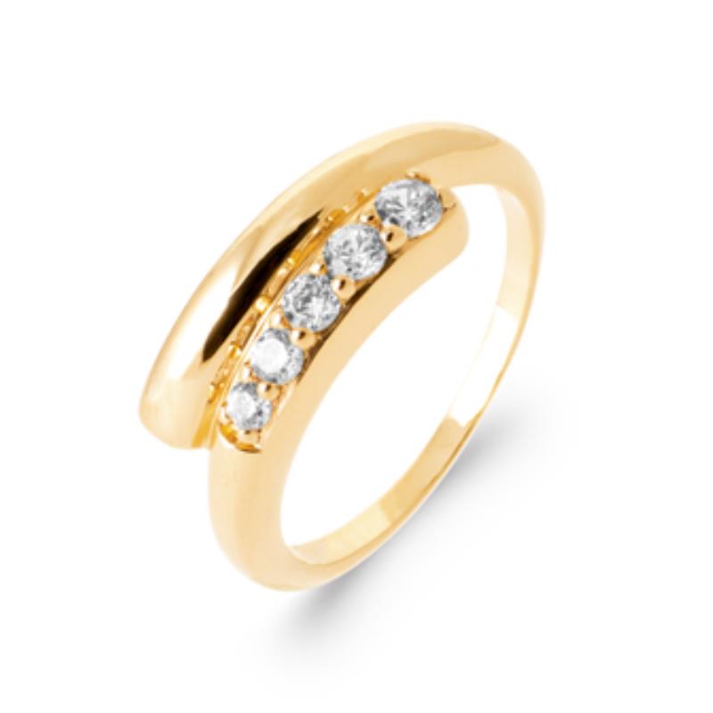 Coque de Nacre Bague plaqué or 2939010