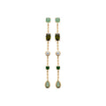 Coque de Nacre Boucles d'oreilles pendantes plaqué or 23027450