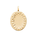Coque de Nacre Médaille plaqué or 2783500