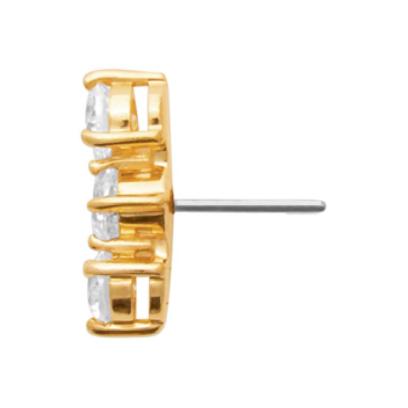 Coque de Nacre Piercing plaqué or 23071110