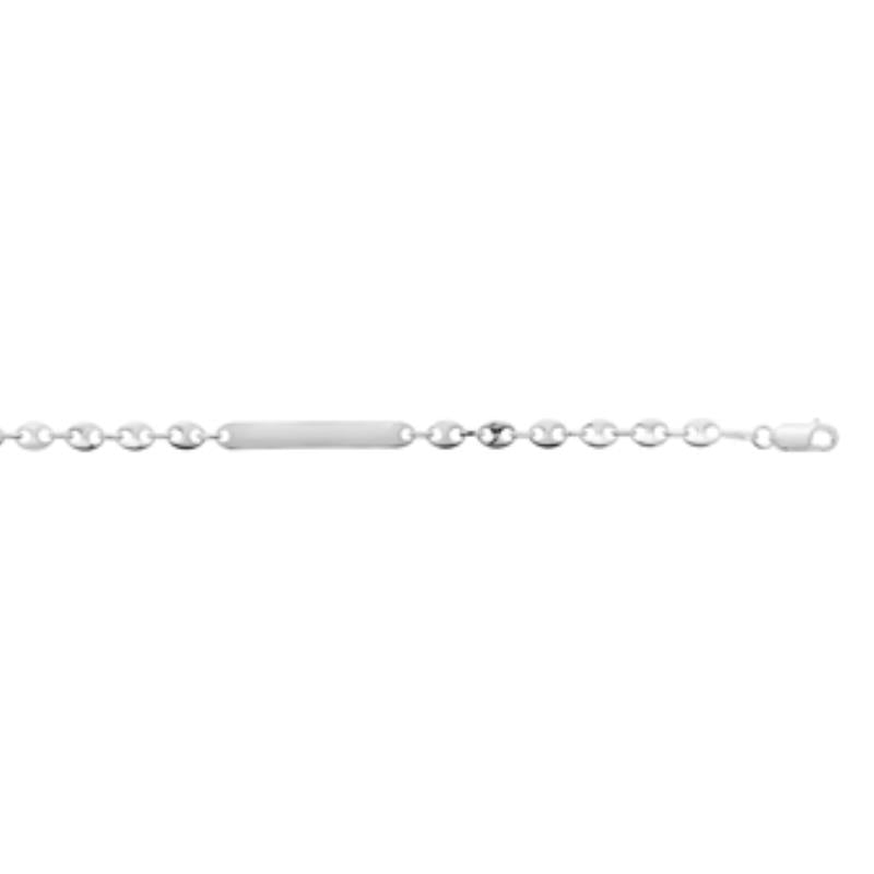 Coque de Nacre Gourmette argent 510006
