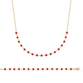 Coque de Nacre Collier plaqué or 973591