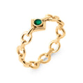 Coque de Nacre Bague plaqué or 2957950