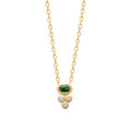 Coque de Nacre Collier plaqué or 973775