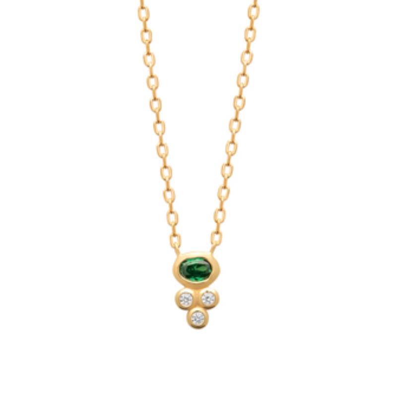 Coque de Nacre Collier plaqué or 973775