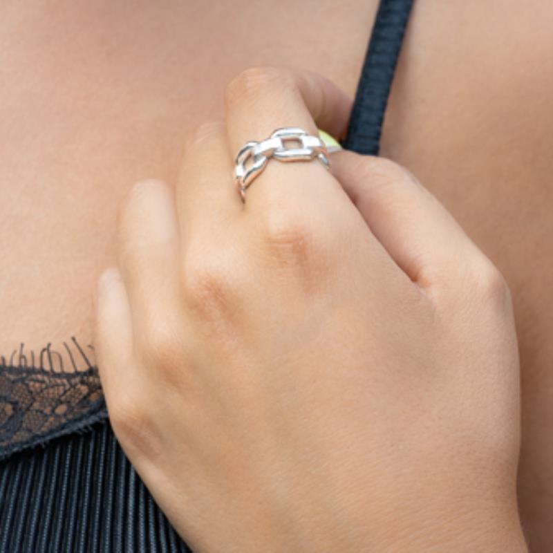 Coque de Nacre Bague argent 7939300