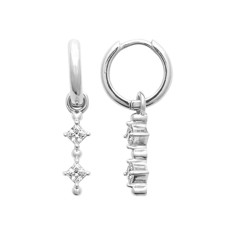 Coque de Nacre Créoles argent 1686510