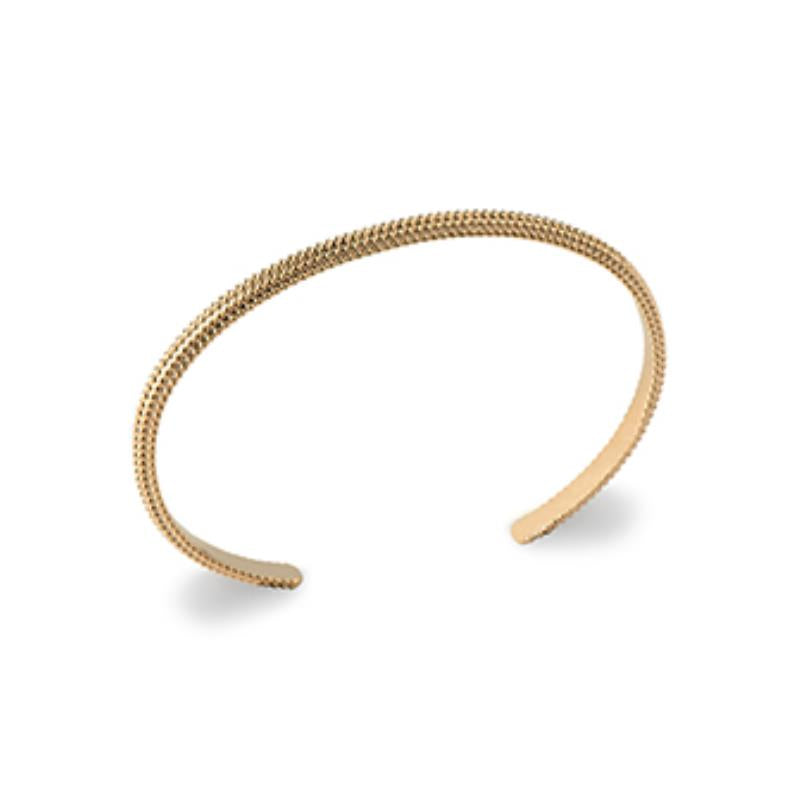 Coque de Nacre Bracelet jonc plaqué or 921634
