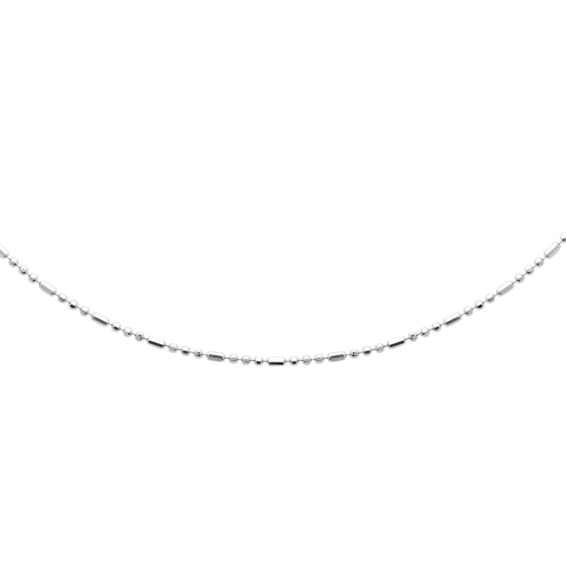 Coque de Nacre Collier argent 722209