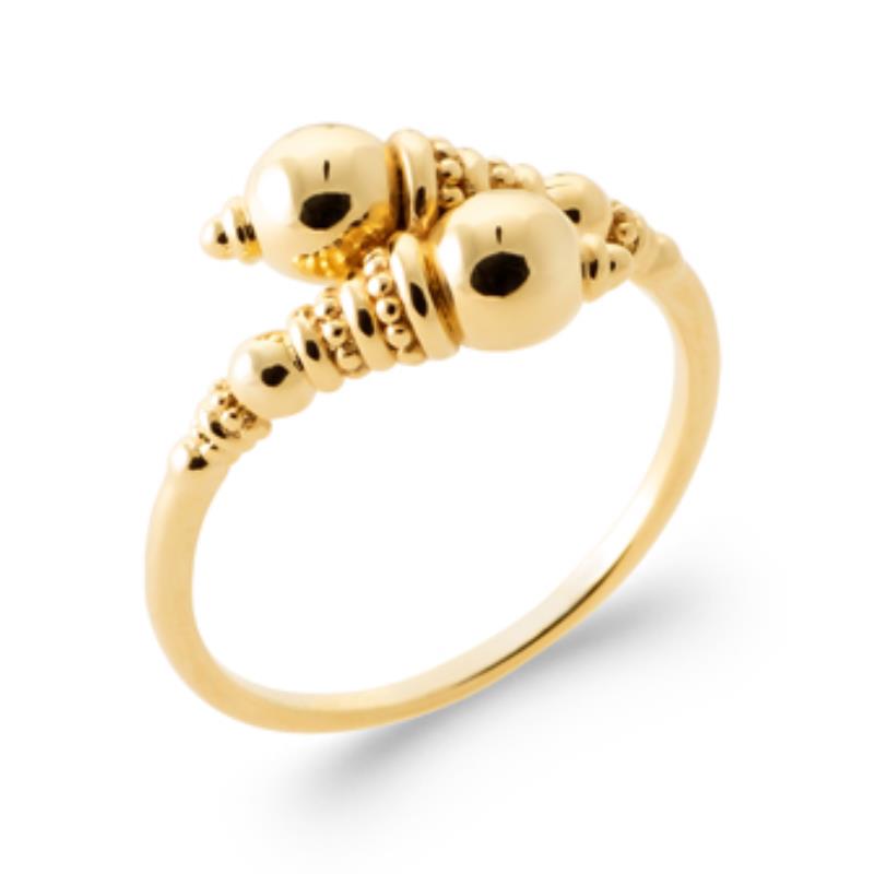 Coque de Nacre Bague plaqué or 2955800