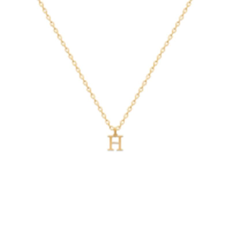 Coque de Nacre Pendentif initiale plaqué or 2875008