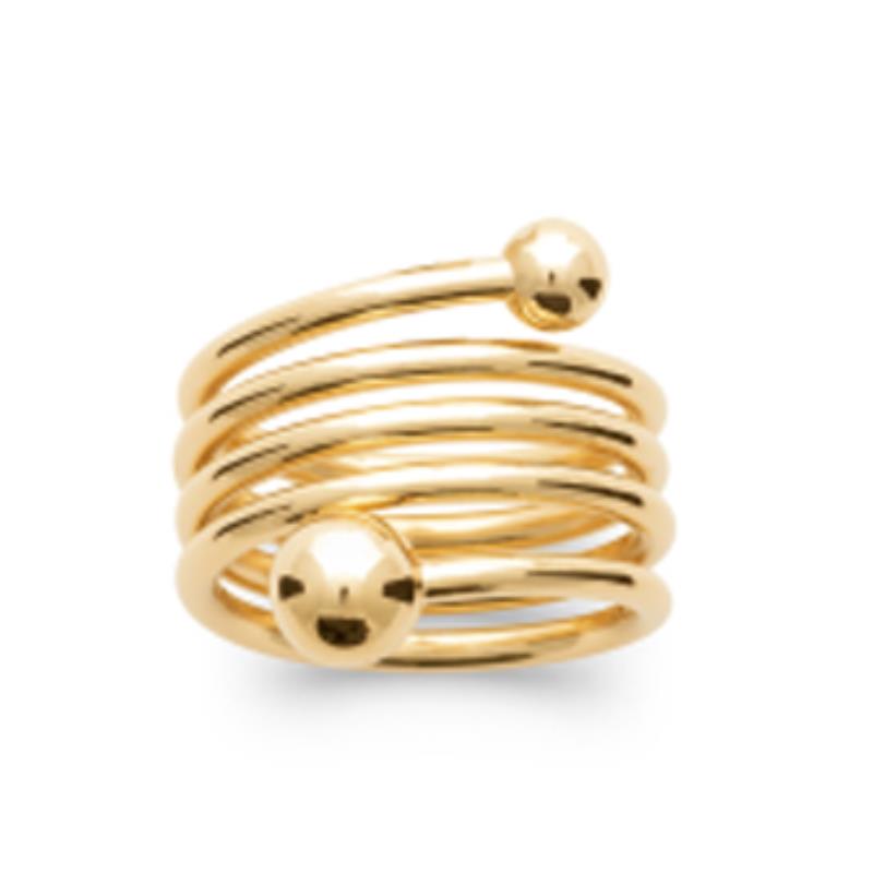 Coque de Nacre Bague plaqué or 2966700