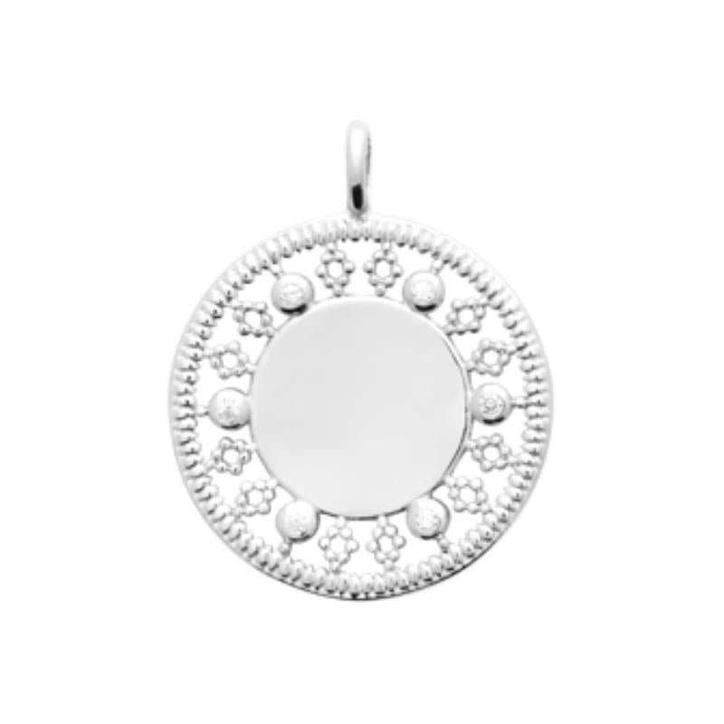 Coque de Nacre Médaille argent 1783210