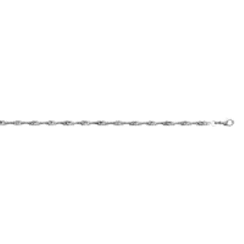 Coque de Nacre Chaîne maille singapour argent 186007
