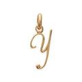 Coque de Nacre Pendentif initiale plaqué or 248115525