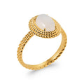 Coque de Nacre Bague plaqué or 2917810