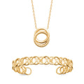 Coque de Nacre Collier plaqué or 922133