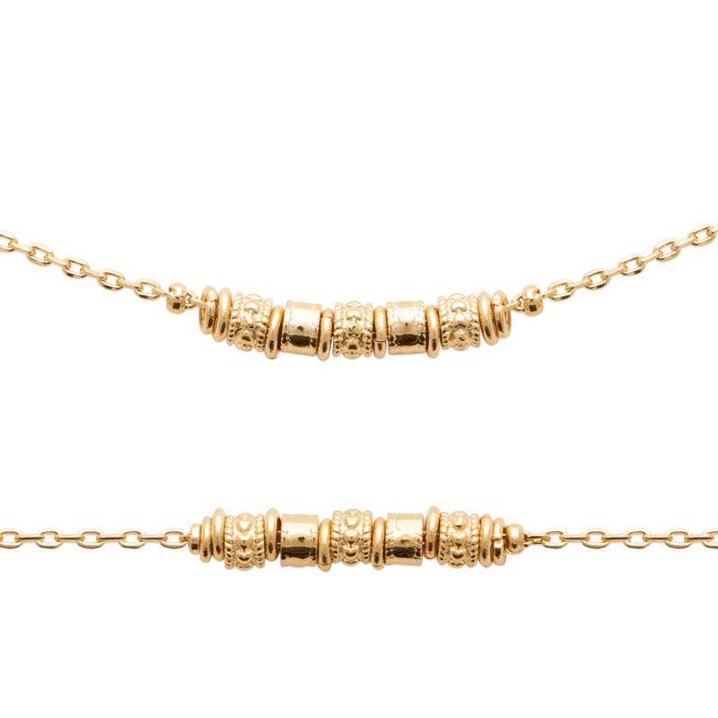 Coque de Nacre Bracelet plaqué or 922056