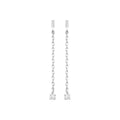 Coque de Nacre Boucles d'oreilles pendantes argent 13037810