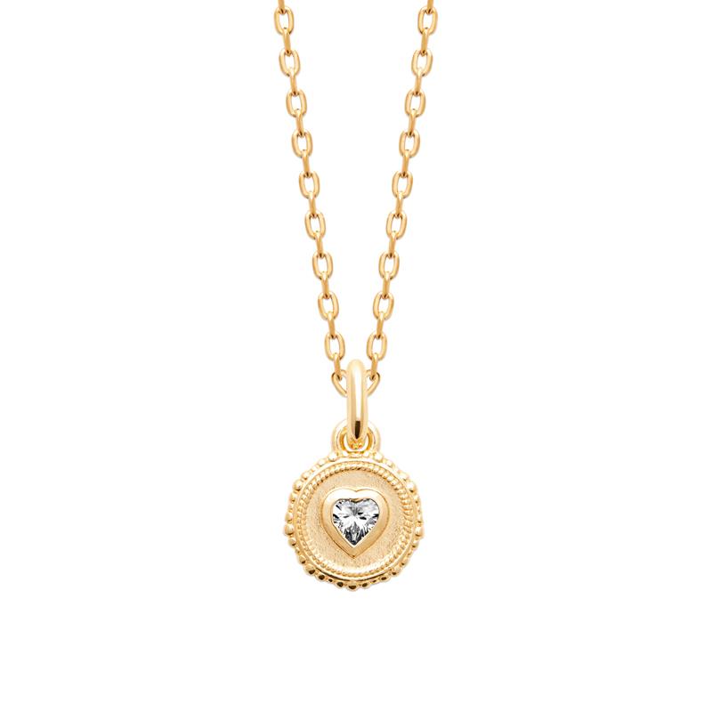 Coque de Nacre Collier plaqué or 974381