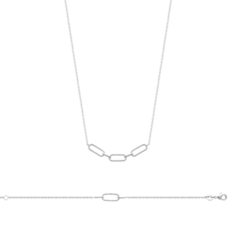 Coque de Nacre Collier argent 721845